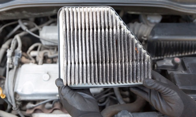 engine air filter replacement