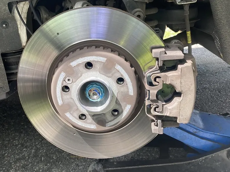 brake rotor replacement